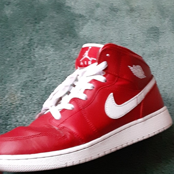 Air jordan 1 red and white - Picture 1 of 7